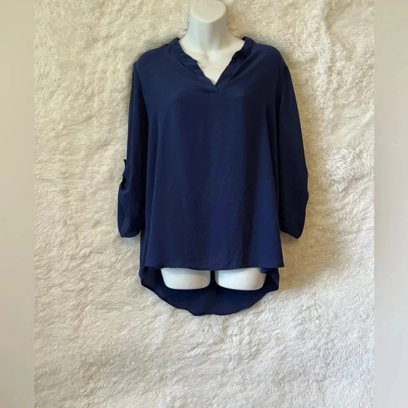 PINK ROSE Blouse - Picture 1 of 6